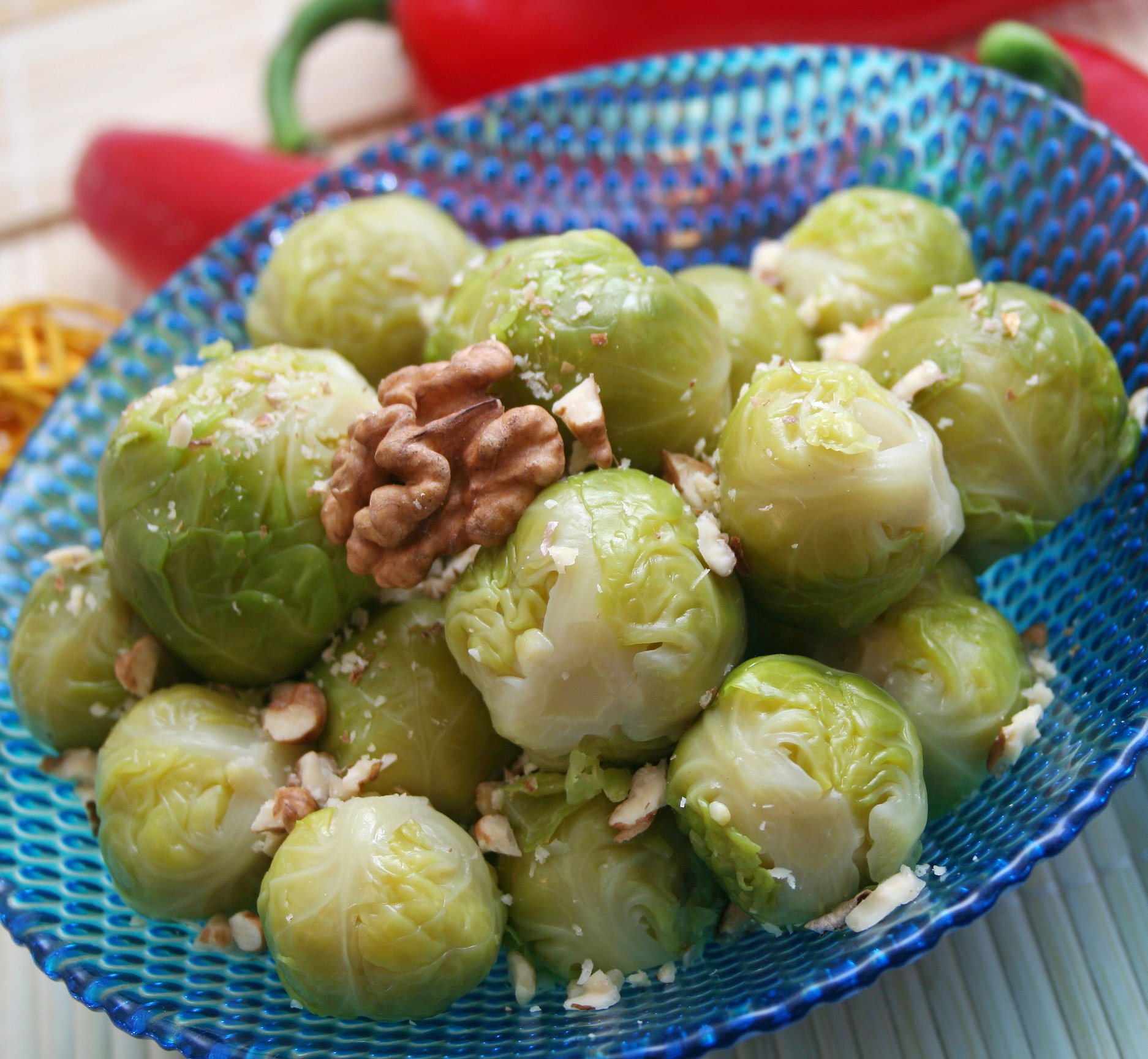 Brussels Sprouts With Walnuts